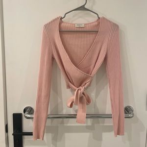 Aritzia all tied up sweater
